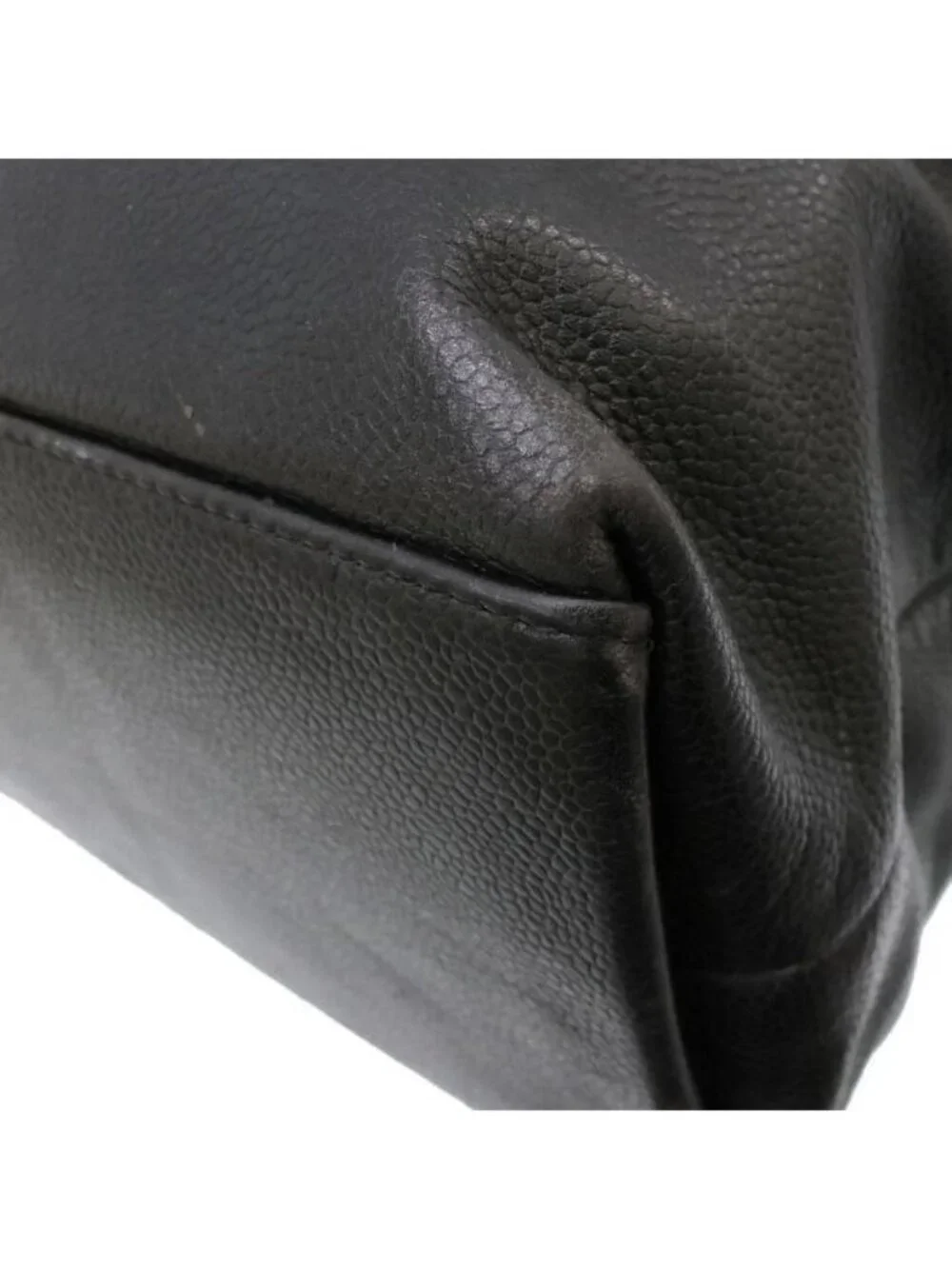 Chanel Caviar CC Logo Tote Bag